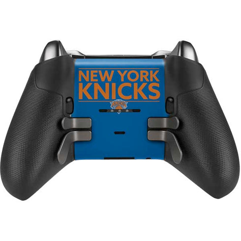 NBA New York Knicks Standard - Blue Xbox Elite Wireless Controller Series 2 Skin