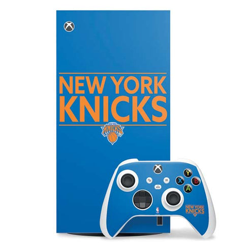 NBA New York Knicks Standard - Blue Xbox Series X Skins
