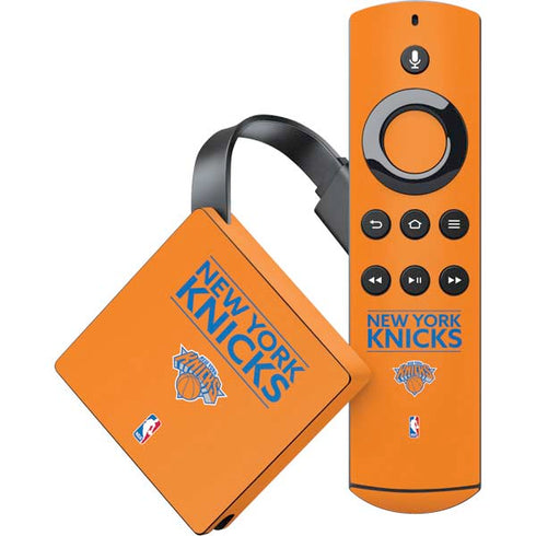 NBA New York Knicks Standard - Orange Amazon Fire TV Skin