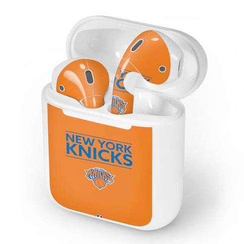 NBA New York Knicks Standard - Orange Apple AirPods Skin