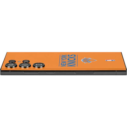 NBA New York Knicks Standard - Orange Galaxy Skins