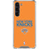 NBA New York Knicks Standard - Orange Galaxy S24 FE Clear Case