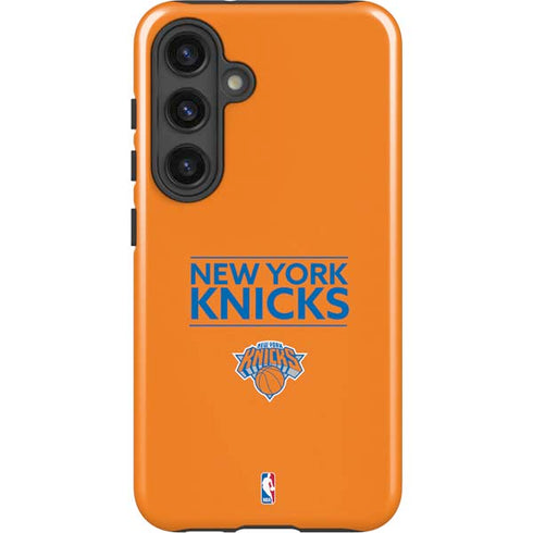 NBA New York Knicks Standard - Orange Galaxy S25 Impact Case