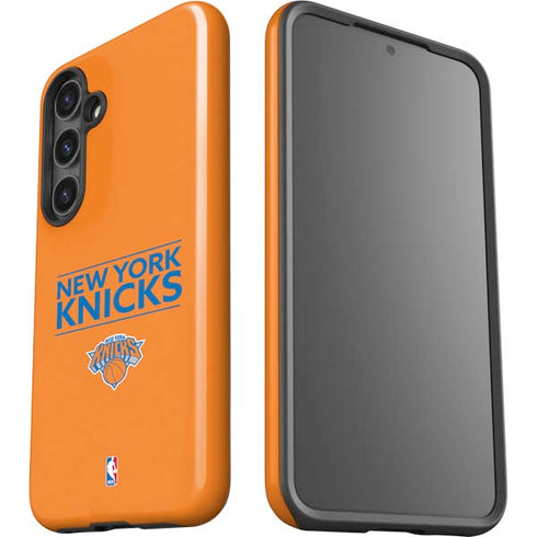 NBA New York Knicks Standard - Orange Galaxy S25 Impact Case
