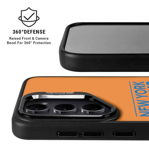 NBA New York Knicks Standard - Orange Galaxy S25 Ultra Kickstand Case