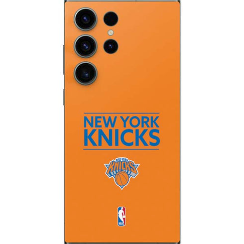 NBA New York Knicks Standard - Orange Galaxy S25 Ultra Skin