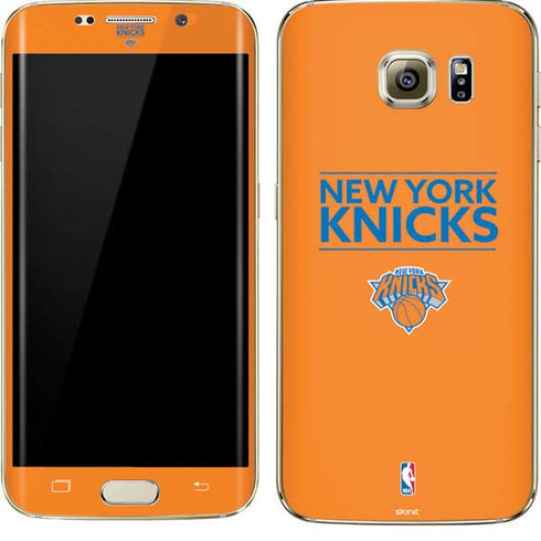 NBA New York Knicks Standard - Orange Galaxy S7 Edge Skin