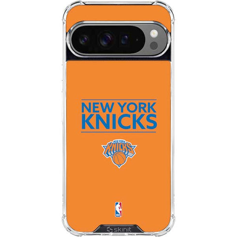 NBA New York Knicks Standard - Orange Google Pixel 10 Pro XL Clear Case