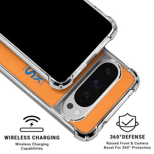 NBA New York Knicks Standard - Orange Google Pixel 10 Pro XL Clear Case