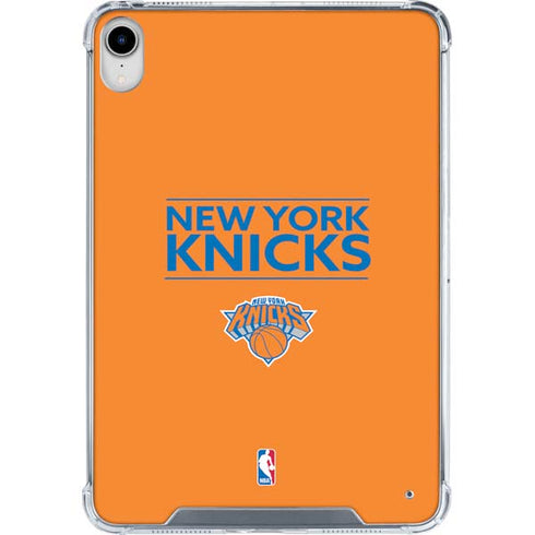NBA New York Knicks Standard - Orange iPad 11th Gen (2025) Clear Case