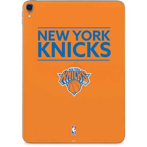 NBA New York Knicks Standard - Orange Apple iPad Pro Skin