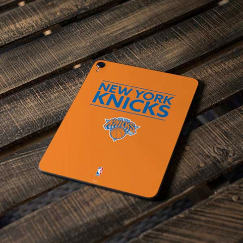 NBA New York Knicks Standard - Orange Apple iPad Pro Skin