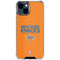 NBA New York Knicks Standard - Orange iPhone 15 Clear Case