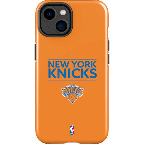 NBA New York Knicks Standard - Orange iPhone 15 Impact Case