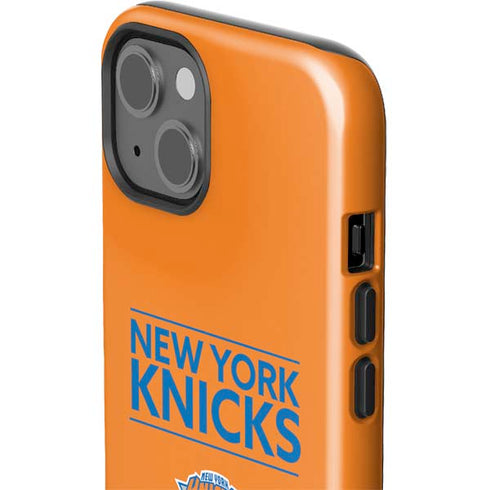 NBA New York Knicks Standard - Orange iPhone 15 Impact Case