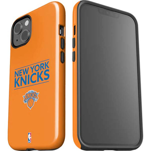 NBA New York Knicks Standard - Orange iPhone 15 Impact Case