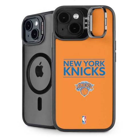 NBA New York Knicks Standard - Orange iPhone 15 Kickstand Case