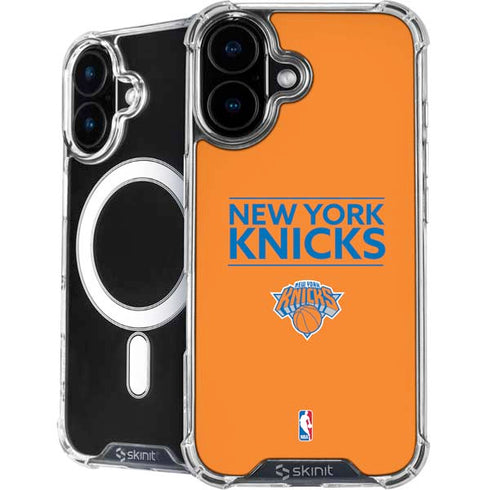 NBA New York Knicks Standard - Orange iPhone 16 MagSafe Case