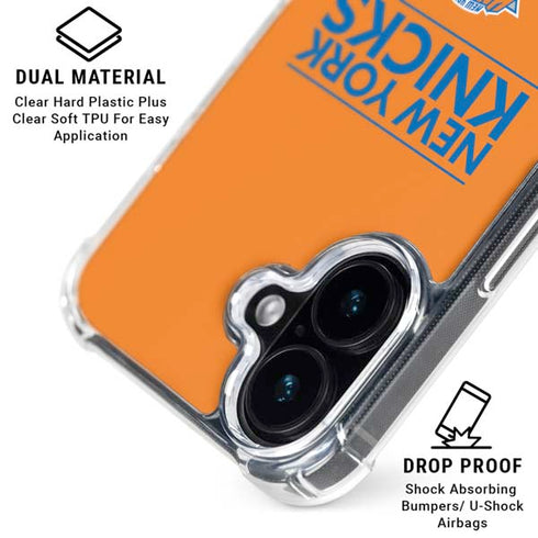 NBA New York Knicks Standard - Orange iPhone 16 MagSafe Case