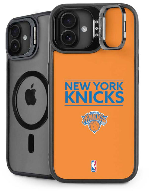 NBA New York Knicks Standard - Orange iPhone 16 Plus Kickstand Case