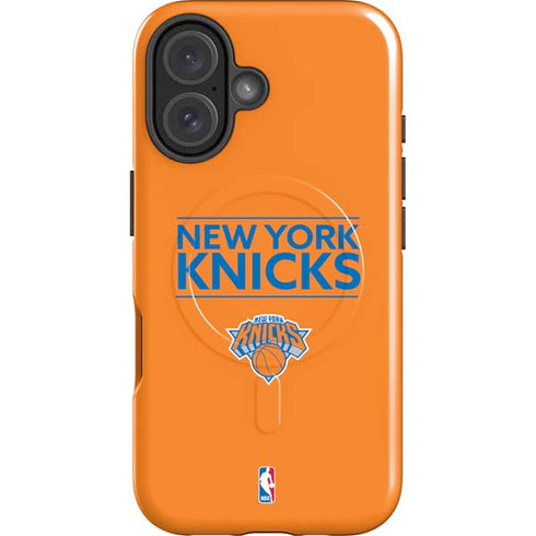 NBA New York Knicks Standard - Orange iPhone 16 Plus Magsafe Impact Case