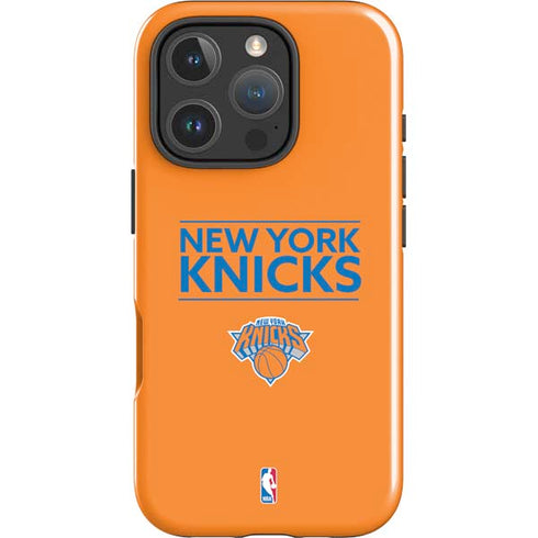 NBA New York Knicks Standard - Orange iPhone 16 Pro Max Impact Case