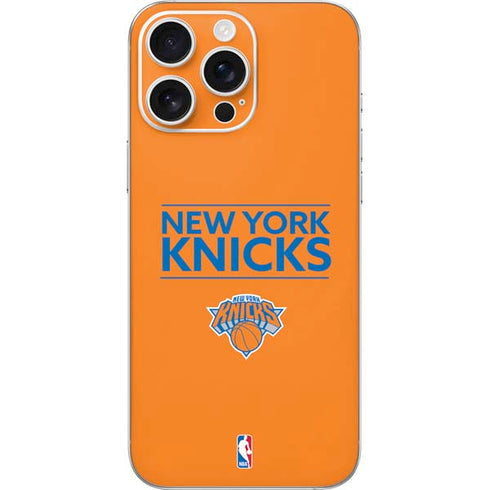 NBA New York Knicks Standard - Orange iPhone 16 Pro Max Skin