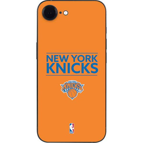 NBA New York Knicks Standard - Orange iPhone 16e Skin