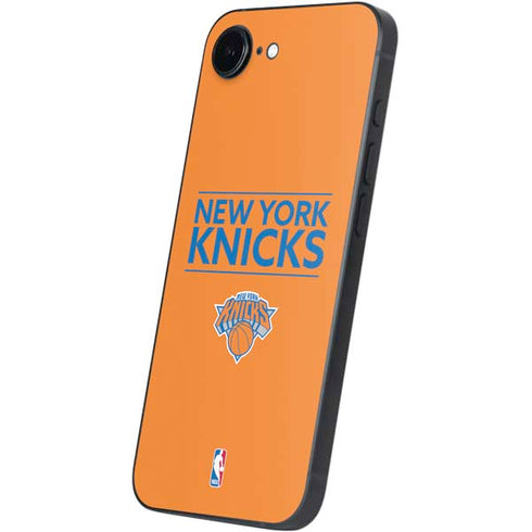 NBA New York Knicks Standard - Orange iPhone 16e Skin