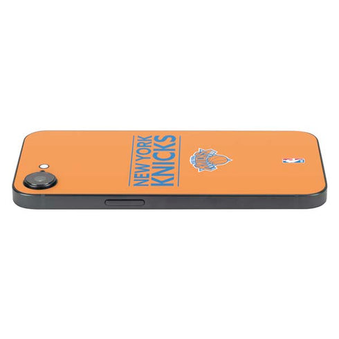 NBA New York Knicks Standard - Orange iPhone 16e Skin