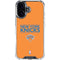 NBA New York Knicks Standard - Orange iPhone 17 Clear Case
