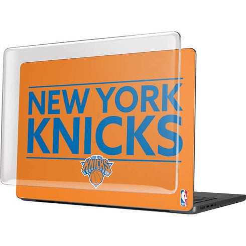 NBA New York Knicks Standard - Orange MacBook Pro 14in (2021-24) Case plus Skin
