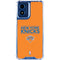NBA New York Knicks Standard - Orange Moto G 5G (2024) Clear Case