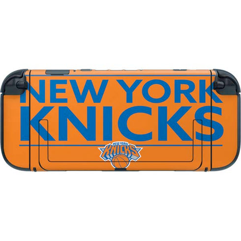 NBA New York Knicks Standard - Orange Nintendo Switch 2 (2025) with Joy-Con Skin