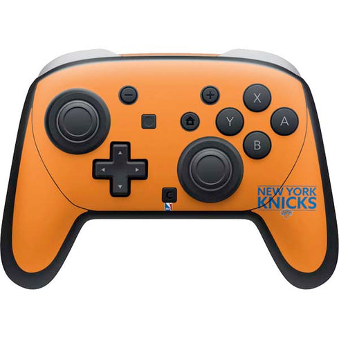 NBA New York Knicks Standard - Orange Nintendo Switch 2 (2025) Pro Controller Skin