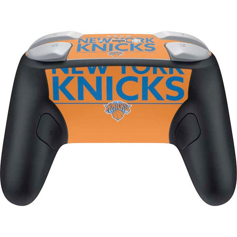 NBA New York Knicks Standard - Orange Nintendo Switch 2 (2025) Pro Controller Skin