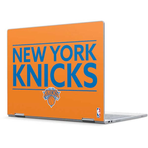 NBA New York Knicks Standard - Orange Pixelbook Skin