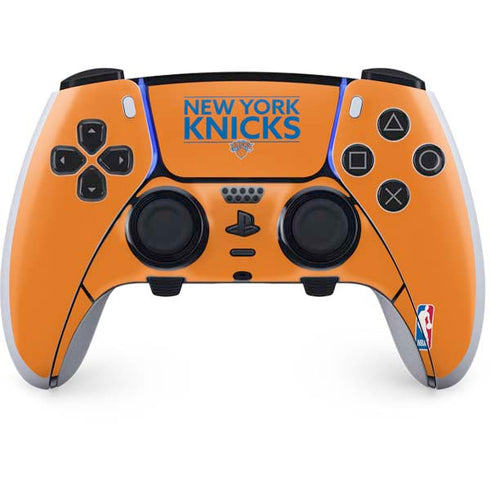 NBA New York Knicks Standard - Orange PS5 DualSense Edge Pro Controller Skin