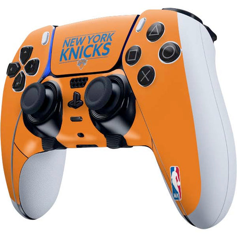 NBA New York Knicks Standard - Orange PS5 DualSense Edge Pro Controller Skin