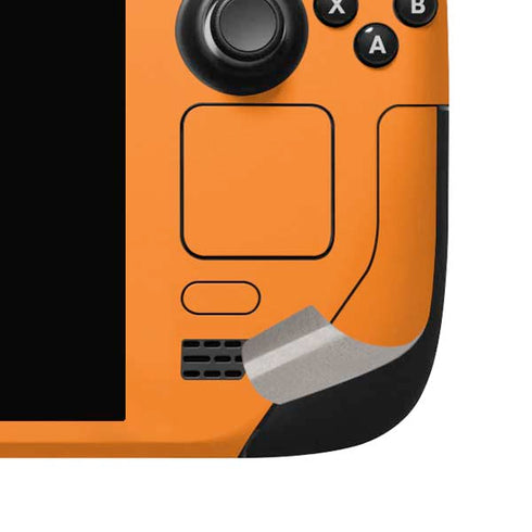 NBA New York Knicks Standard - Orange Steam Deck Handheld Gaming Computer OLED Skin