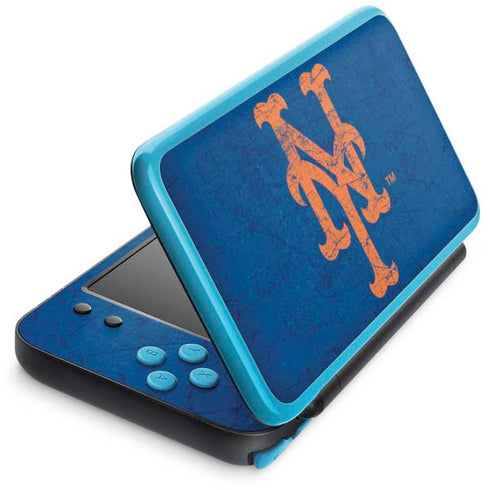 MLB New York Mets - Solid Distressed Nintendo Skins