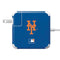 MLB New York Mets - Solid Distressed 85W Power Adapter (15 and 17 inch MacBook Pro Charger) Skin