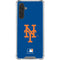 MLB New York Mets - Solid Distressed Galaxy A17 Clear Case