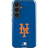 MLB New York Mets - Solid Distressed Galaxy S25 Plus Impact Case