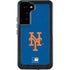 MLB New York Mets - Solid Distressed Galaxy S24 Plus Waterproof Case