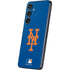 MLB New York Mets - Solid Distressed Galaxy S25 Skin
