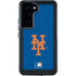 MLB New York Mets - Solid Distressed Galaxy S24 Waterproof Case