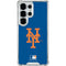 MLB New York Mets - Solid Distressed Galaxy S25 Ultra Clear Case