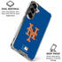 MLB New York Mets - Solid Distressed Galaxy S26 Clear Case