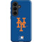 MLB New York Mets - Solid Distressed Galaxy S26 Impact Case